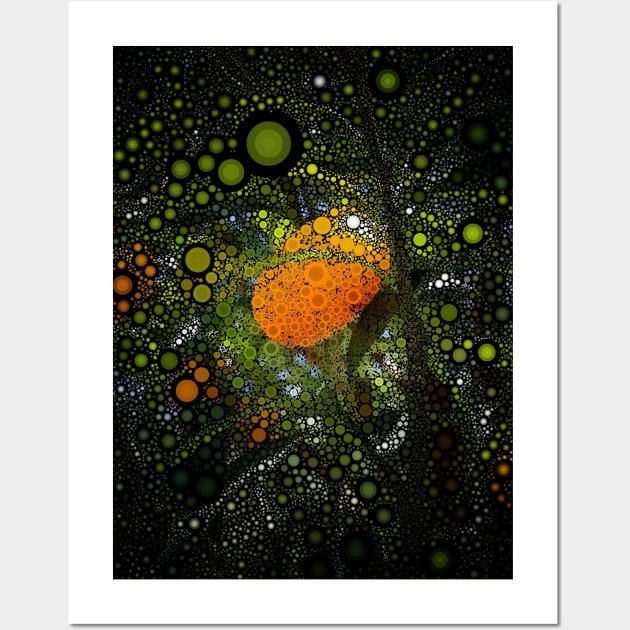 Mosaic Kumquat Wall Art by PhotoArts